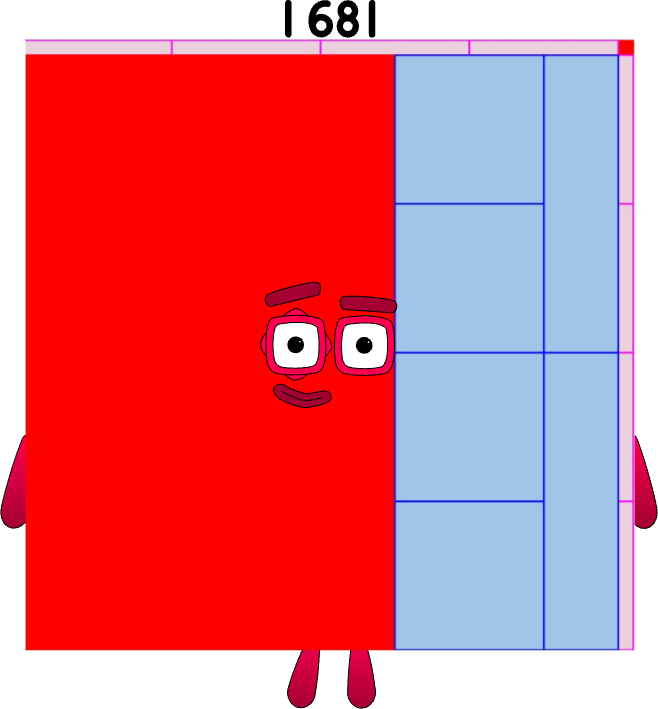 Numberblocks 1681K blocks by jeanpaulfelix on DeviantArt