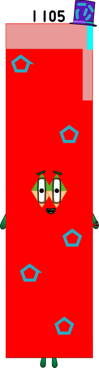 Numberblocks 1105K blocks by jeanpaulfelix on DeviantArt