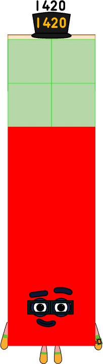 Numberblocks 1420K blocks by jeanpaulfelix on DeviantArt