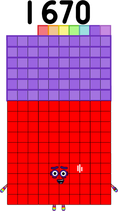 Numberblocks 1670K blocks by jeanpaulfelix on DeviantArt
