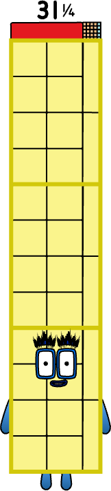 Numberblocks 31.25 blocks by jeanpaulfelix on DeviantArt