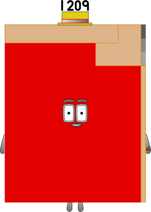 Numberblocks 1209K blocks by jeanpaulfelix on DeviantArt