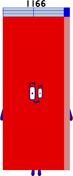 Numberblocks 1166K blocks by jeanpaulfelix on DeviantArt