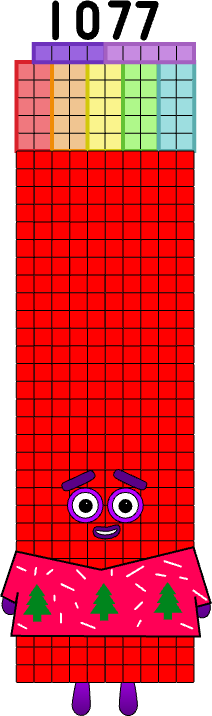 Numberblocks 1077K blocks by jeanpaulfelix on DeviantArt