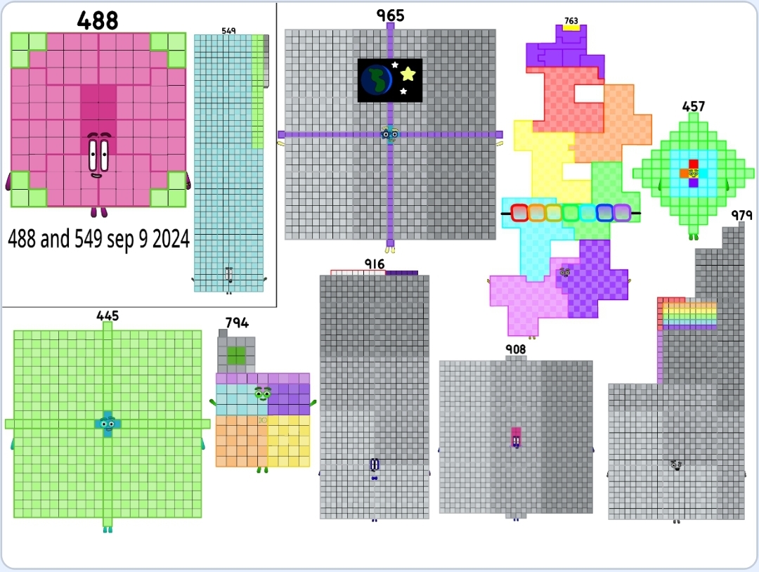 Numberblocks 445 to 979 part 2 by jeanpaulfelix on DeviantArt