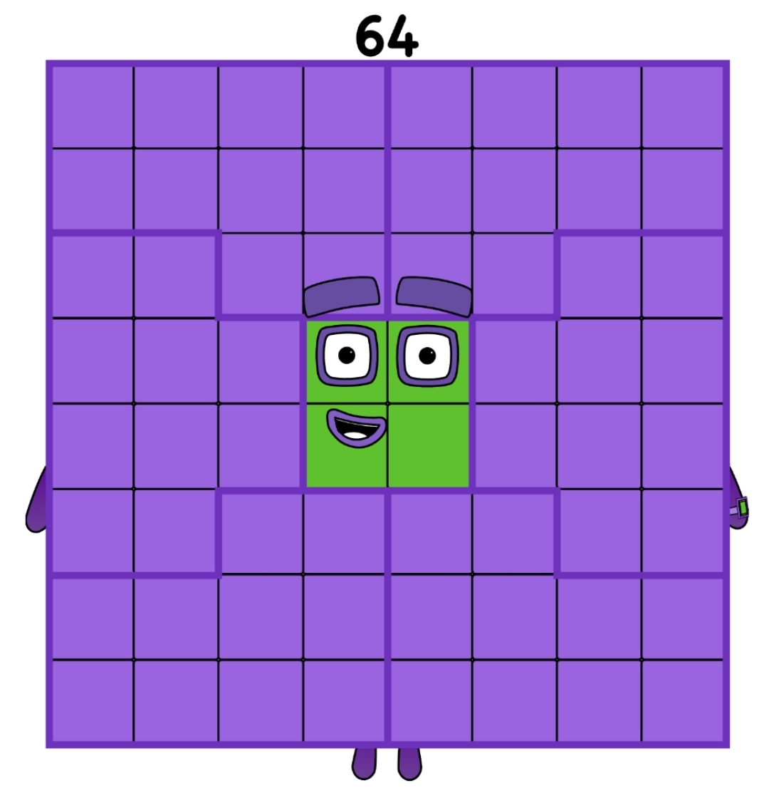 64 Deviantart Numberblocks 64 fixed rectangle watch by jeanpaulfelix on DeviantArt