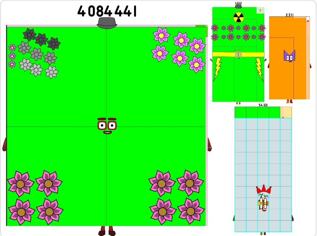 Numberblocks 4084441 4042 2211 54321 by jeanpaulfelix on DeviantArt