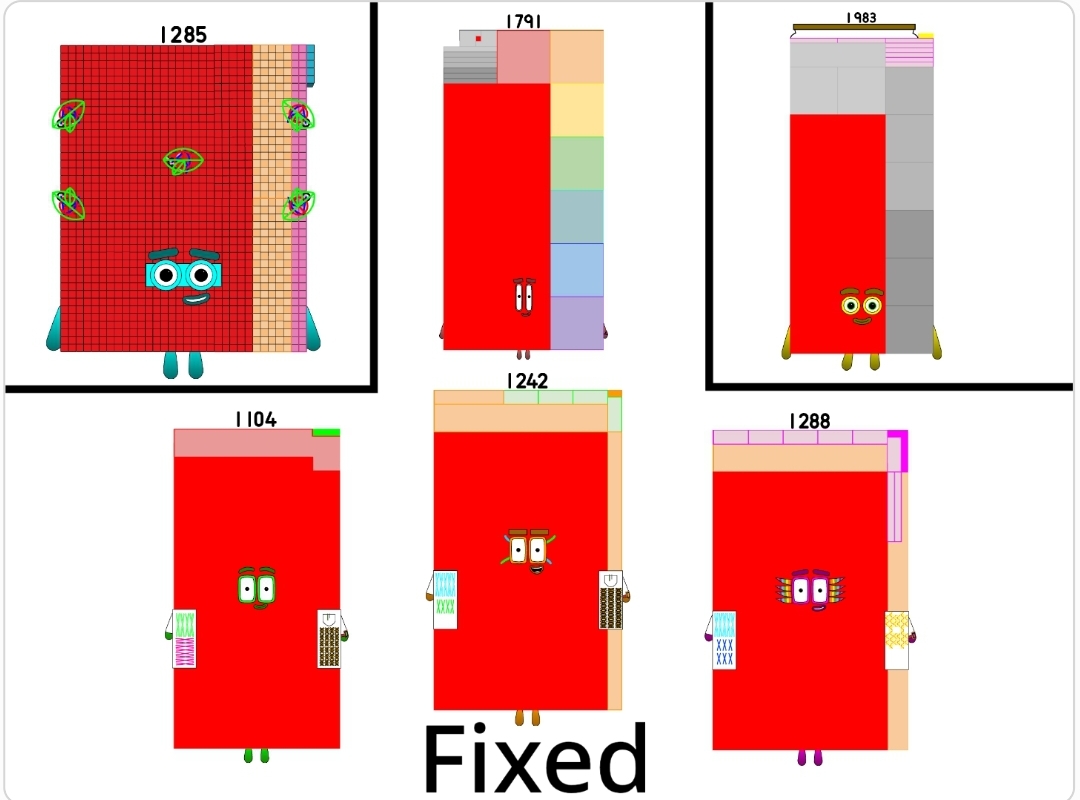 Numberblocks 1275 1983 (1791 1104 1242 1288) by jeanpaulfelix on DeviantArt