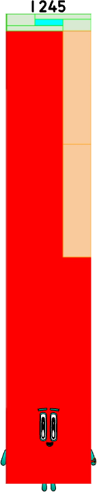 Numberblocks 1245K blocks by jeanpaulfelix on DeviantArt