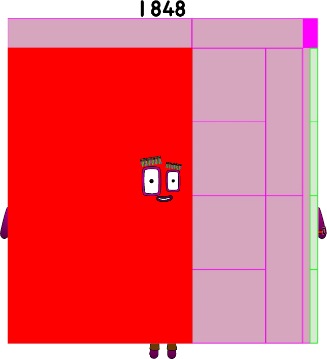 Numberblocks 1848K blocks by jeanpaulfelix on DeviantArt