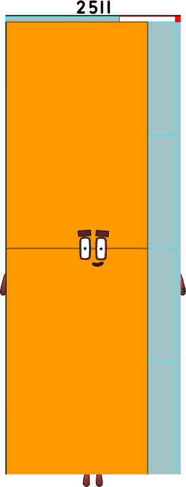 Numberblocks 2511K blocks by jeanpaulfelix on DeviantArt