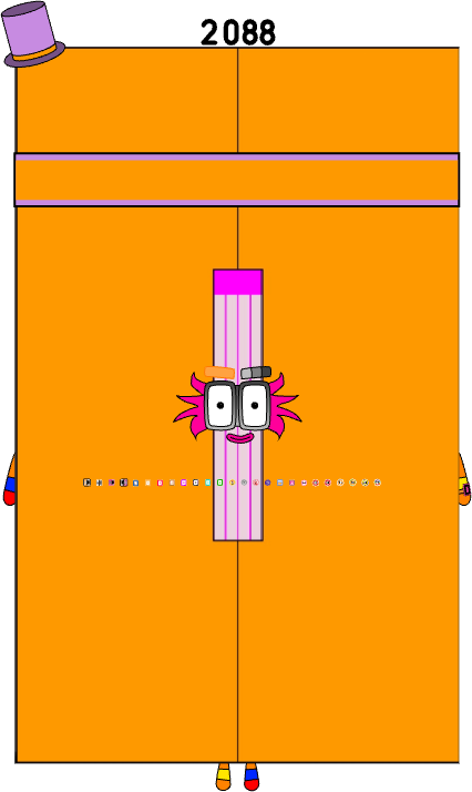 Numberblocks 2088K blocks by jeanpaulfelix on DeviantArt