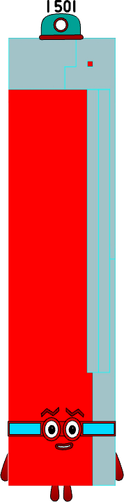 Numberblocks 1501K blocks by jeanpaulfelix on DeviantArt