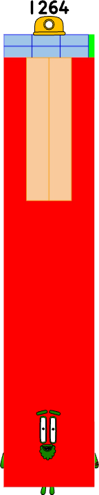 1264 Number Design Numberblocks 1264K blocks by jeanpaulfelix on DeviantArt