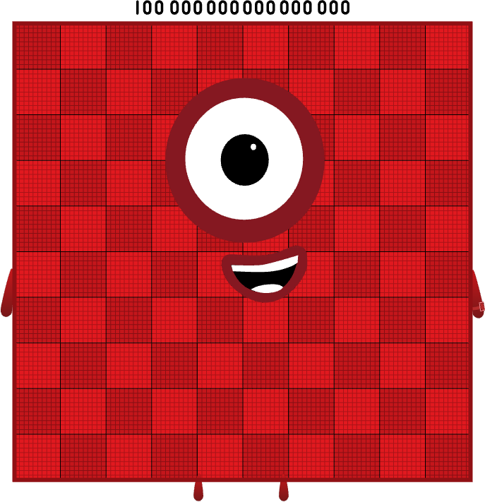 Numberblocks 100Q blocks by jeanpaulfelix on DeviantArt