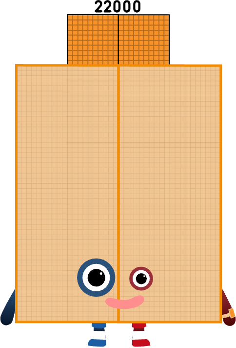 Numberblocks 22K blocks by jeanpaulfelix on DeviantArt