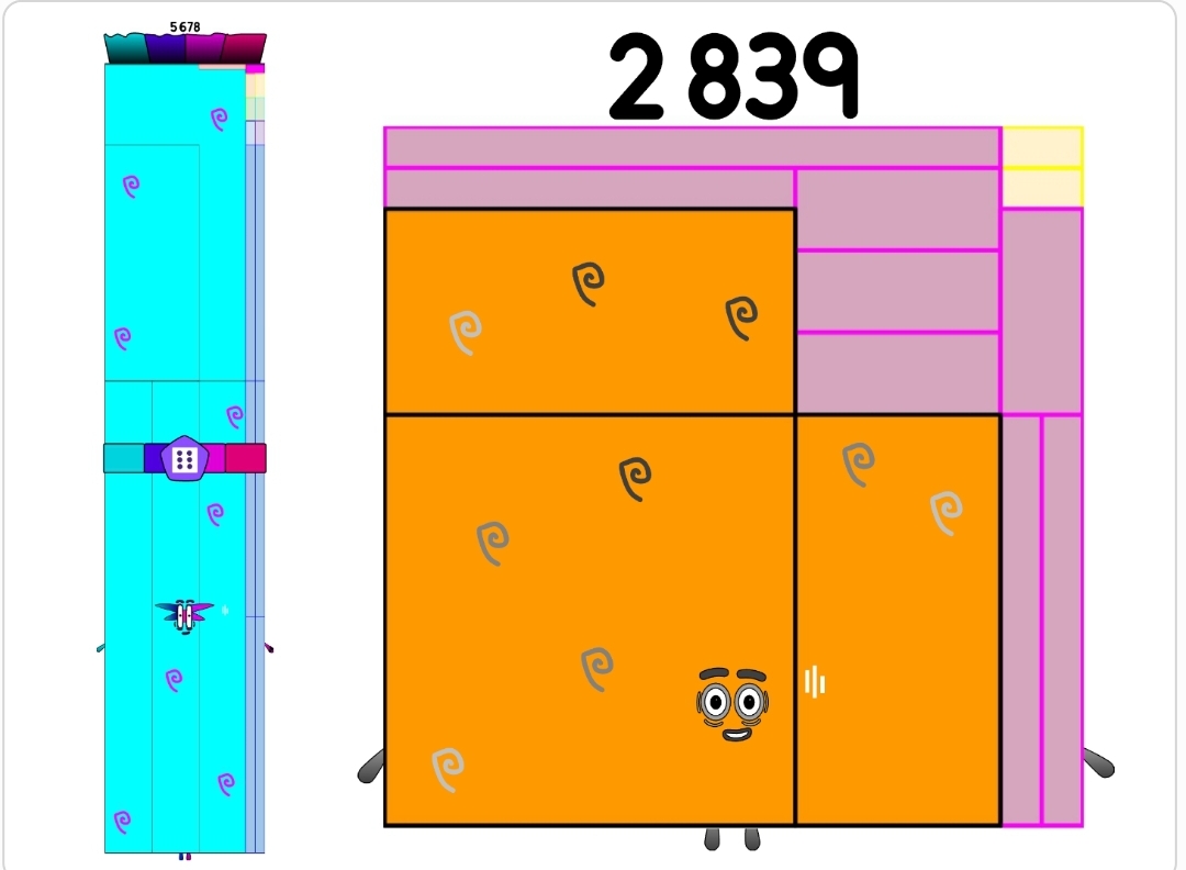 Number Blocks 589 Numberblocks 2839 and 5678 by jeanpaulfelix on DeviantArt