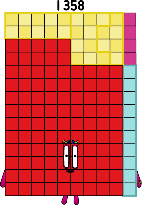 Numberblocks 1358K blocks by jeanpaulfelix on DeviantArt