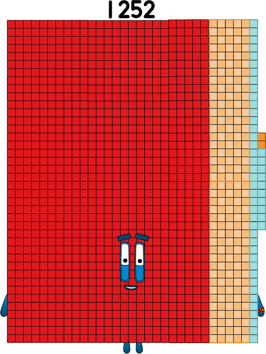 Numberblocks 252 Numberblocks 1252K blocks by jeanpaulfelix on DeviantArt