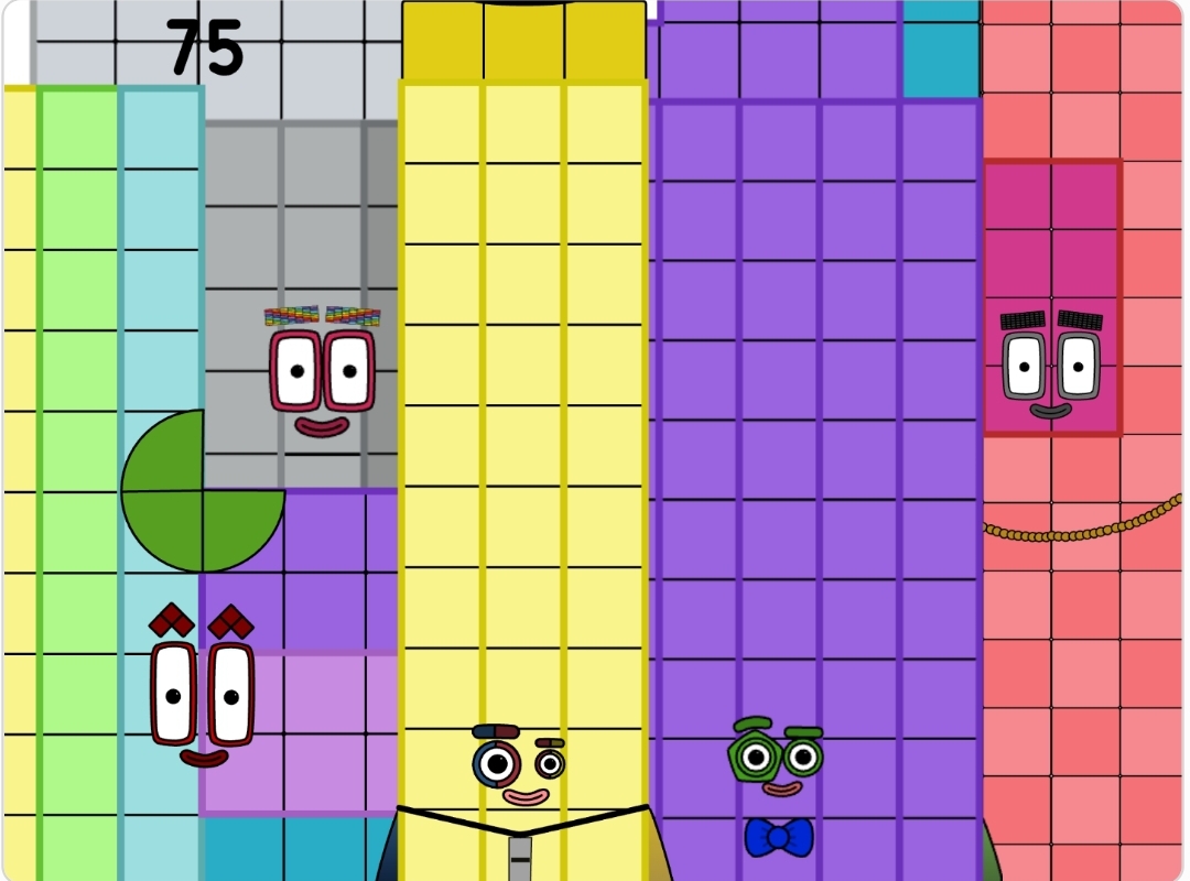 Numberblocks 75 98 33 65 and 108 by jeanpaulfelix on DeviantArt