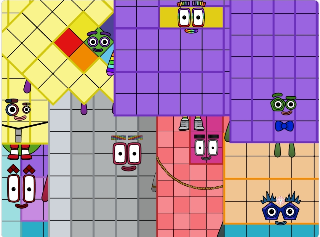 Numberblocks 33 37 63 65 75 98 108 and 125 by jeanpaulfelix on DeviantArt