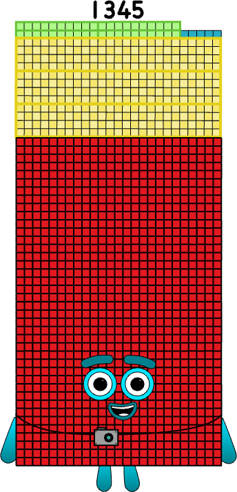 Numberblocks 1345K blocks by jeanpaulfelix on DeviantArt