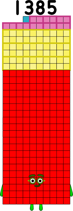 Numberblocks 1385K blocks by jeanpaulfelix on DeviantArt