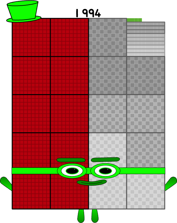 1994 Block Numbers Numberblocks 1994K blocks by jeanpaulfelix on DeviantArt