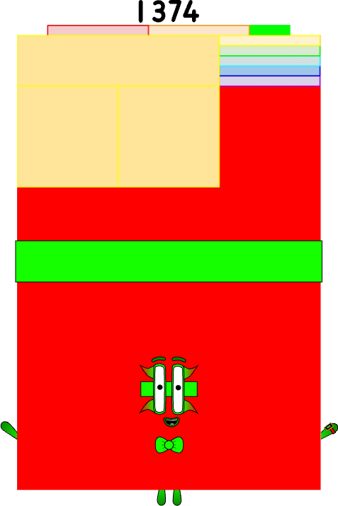 Numberblocks 1374K blocks by jeanpaulfelix on DeviantArt