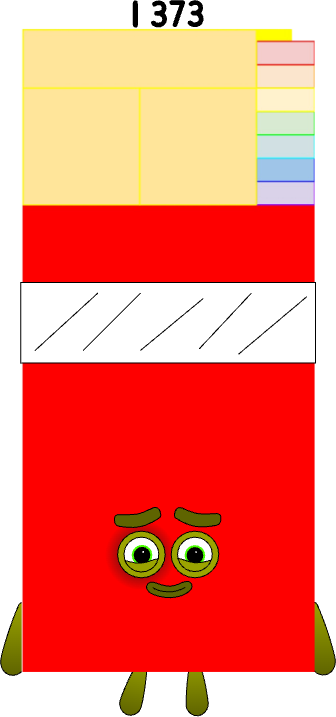 Numberblocks 1373K blocks by jeanpaulfelix on DeviantArt