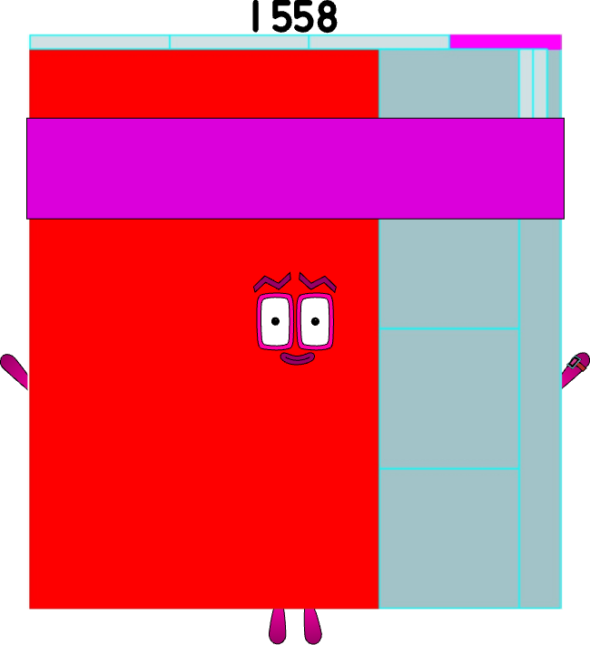 Numberblocks 1558K blocks by jeanpaulfelix on DeviantArt