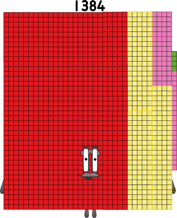 Numberblocks 1384K blocks(fixed) by jeanpaulfelix on DeviantArt