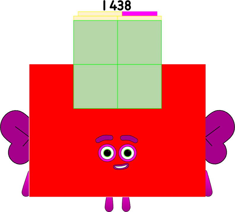 Numberblocks 1438K blocks by jeanpaulfelix on DeviantArt