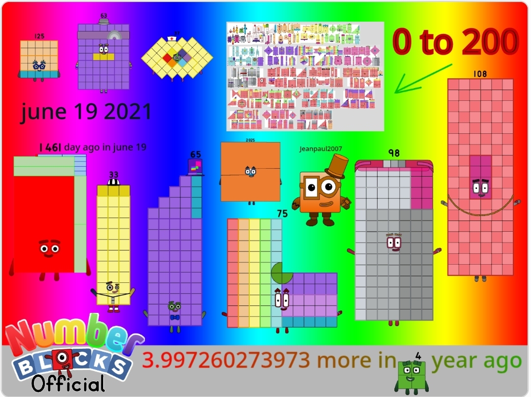 Number Blocks Running Deviantart Numberblocks Official one more in 4 year by jeanpaulfelix on DeviantArt