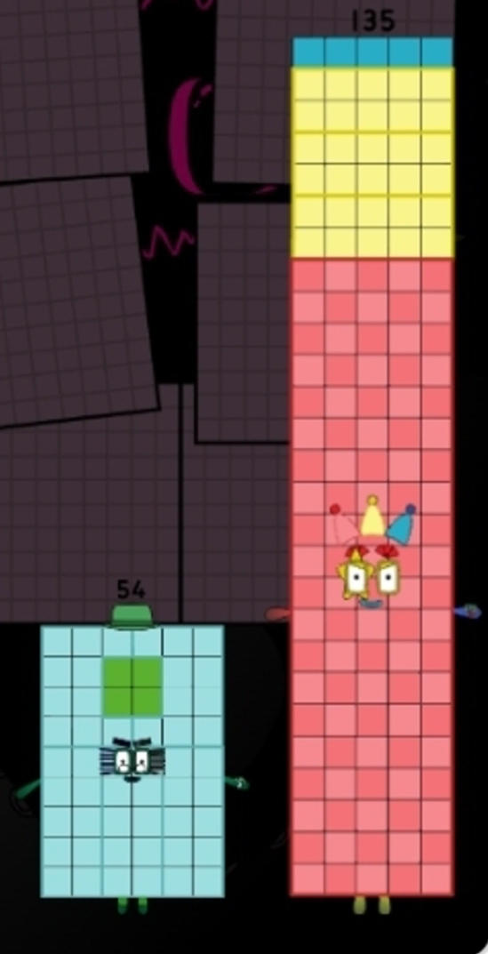 Numberblocks 54 and 135 by jeanpaulfelix on DeviantArt