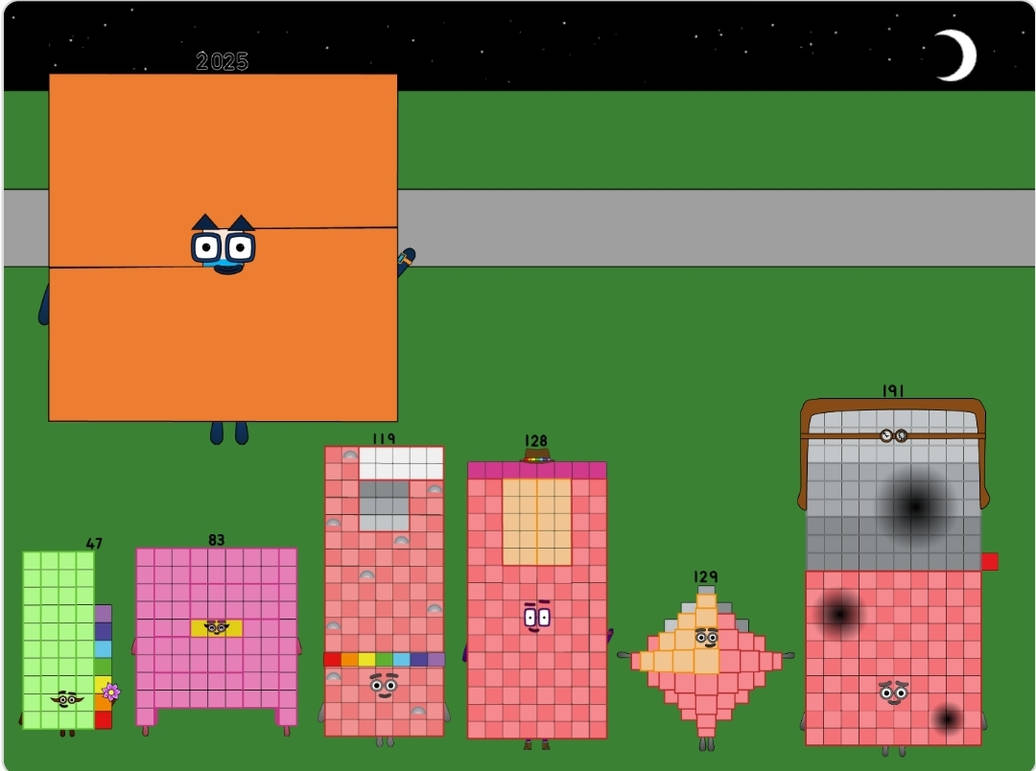 Numberblocks 47 83 119 128 129 191 2025 by jeanpaulfelix on DeviantArt