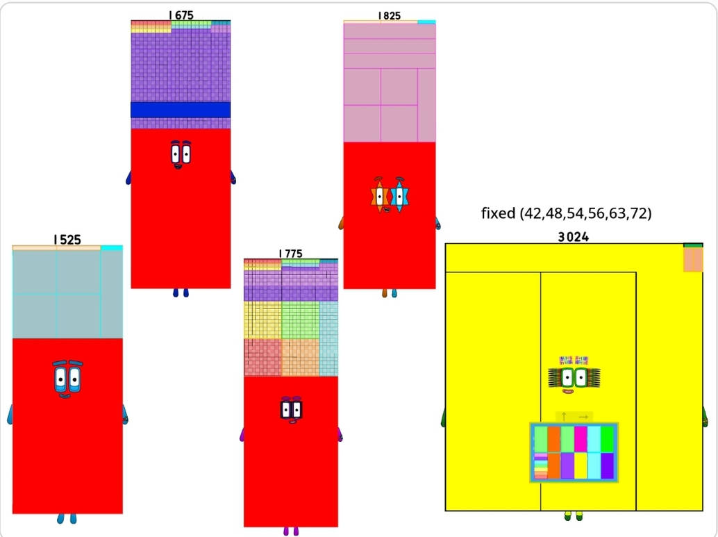 Numberblocks 1575 1675 1775 1825 3024 by jeanpaulfelix on DeviantArt