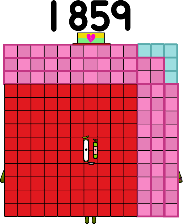 Number Blocks 589 Numberblocks 1859K blocks by jeanpaulfelix on DeviantArt