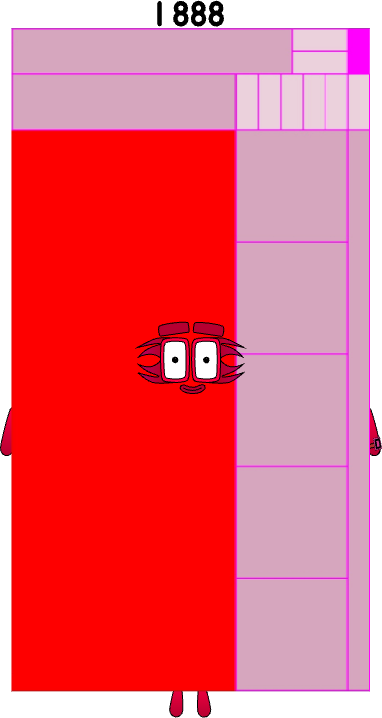 Numberblocks 880 Numberblocks 1888K blocks by jeanpaulfelix on DeviantArt