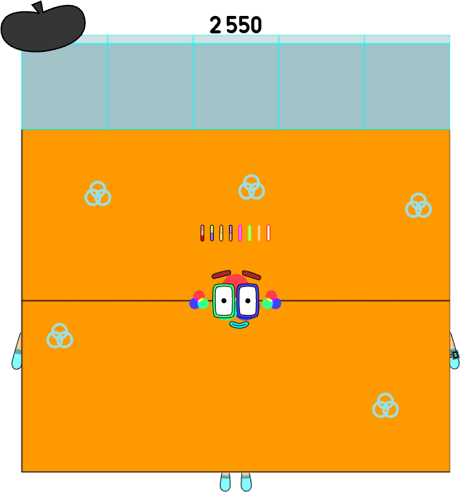 Numberblocks 252 Numberblocks 2550K blocks(fixed) by jeanpaulfelix on DeviantArt