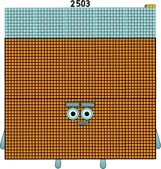 Numberblocks 252 Numberblocks 2503K blocks by jeanpaulfelix on DeviantArt