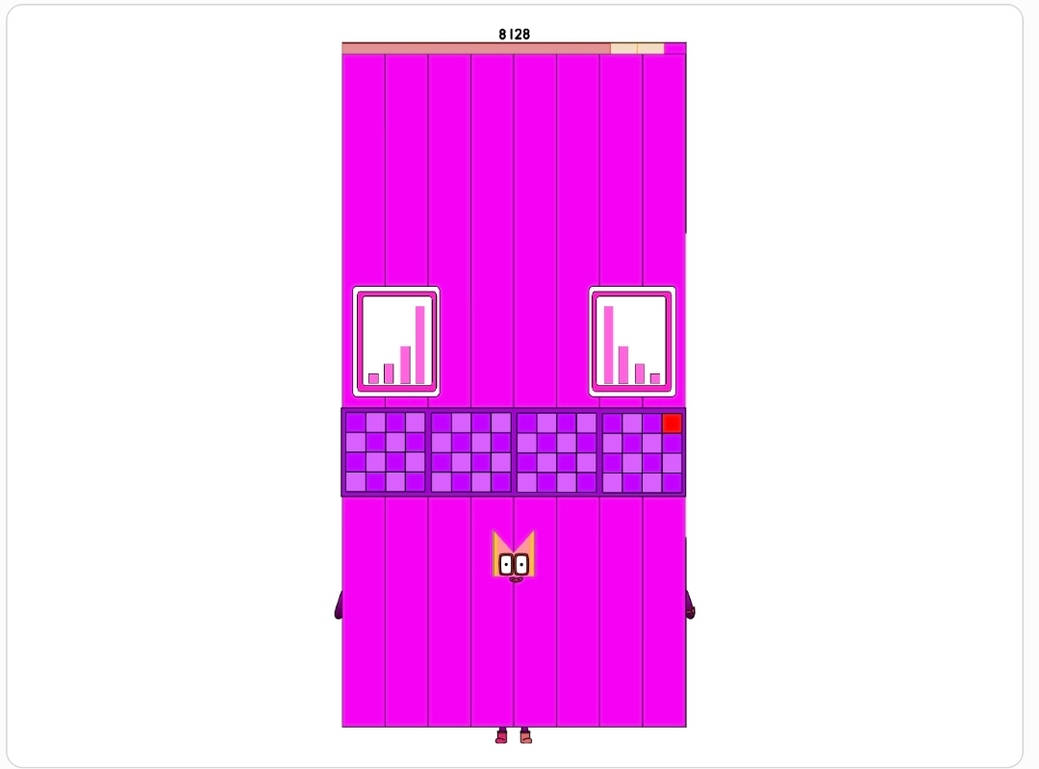 Perfect Number Blocks Numberblocks 8128 by jeanpaulfelix on DeviantArt