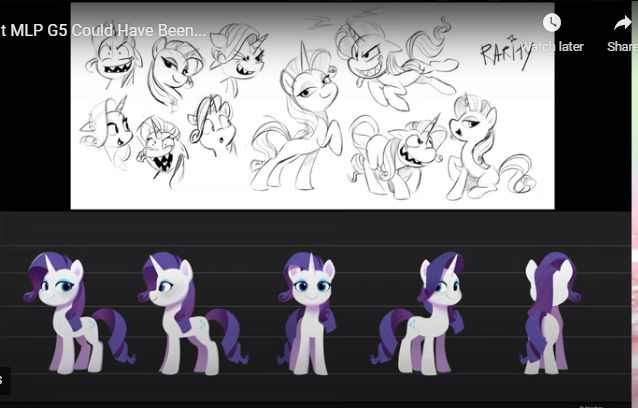 MLP gen5 Rarity design by ShakillaSunset on DeviantArt