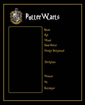 PotterWarts Role Play App- Hufflepuff