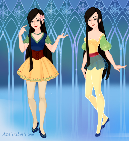 Mulan Dark-Fairy-Azaleas-Dolls by InvisibleDorkette on deviantART