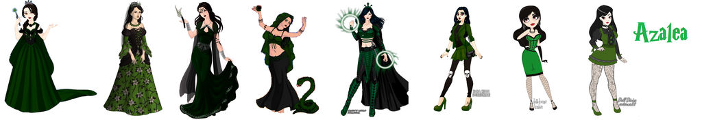 Azalea Character Azalea Character Strip by msbrit90 on DeviantArt