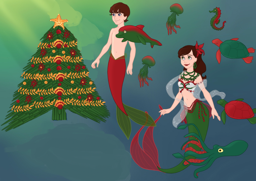 Mermaid Christmas