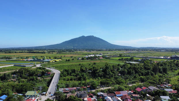 Mt. Arayat from San Jose Malino, Pampanga