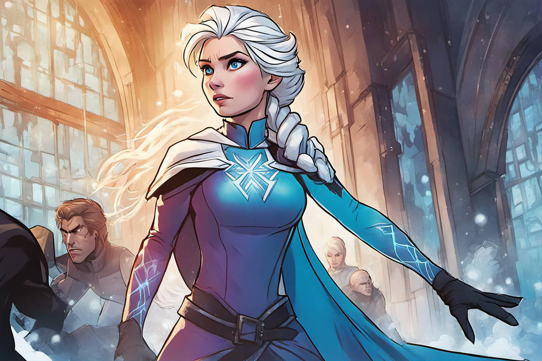 Elsa of the X-Men - Civilian Rescue by Paddy-One on DeviantArt