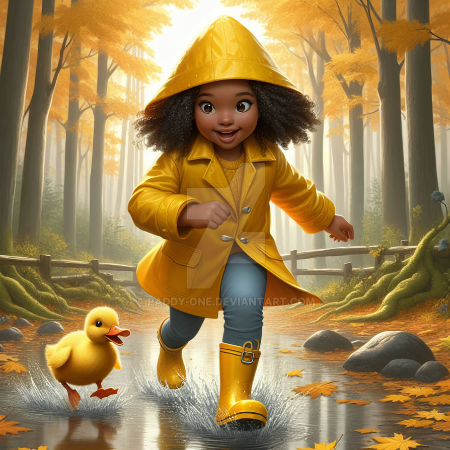 Duck Riding Deviantart Running With A Duckling by Paddy-One on DeviantArt